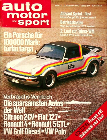 Auto Motor und Sport 03/1977 Auto Motor und Sport 03/1977